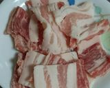 塩回鍋肉炒飯作り方1写真