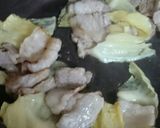 塩回鍋肉炒飯作り方3写真