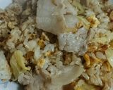 塩回鍋肉炒飯作り方6写真