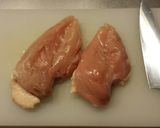 究極の柔らかさ！✩鶏胸肉ネギソースがけ✩作り方1写真