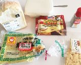 【ランチに最適】塩焼きそばトースト作り方1写真