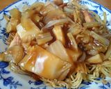 簡単！粉ソースで作る☆あんかけ焼きそば作り方8写真