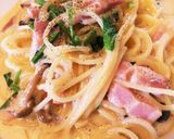 生クリームが余ったらクリームパスタ♩作り方6写真