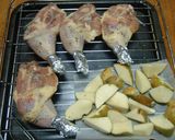 簡単＊ガーリックローストチキン作り方2写真