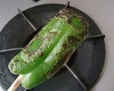荒業！ピーマンの薄皮剥き作り方3写真