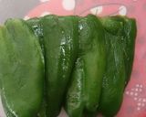 荒業！ピーマンの薄皮剥き作り方5写真