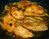鶏肉とアジのトマト炒め作り方4写真