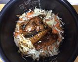 失敗しらず！さんまの蒲焼缶で炊込みご飯☆作り方3写真