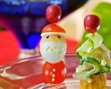 簡単Xmasオードブル♡サンタピンチョス作り方9写真