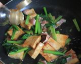 *厚揚げと小松菜の塩ゆずオイスター炒め*作り方10写真