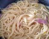ランチに最適♬簡単 コーンスープパスタ作り方4写真