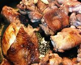 鶏肉の赤ワイン煮込み★トマト缶★作り方6写真