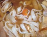 中華薬味のオイスター煮込みうどん作り方2写真