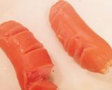 簡単手抜き時間短縮ソーセージケチャップ味作り方5写真
