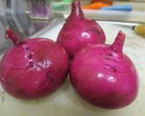 色鮮やかな赤カブのサラダ作り方1写真