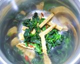 味付けいなりとホウレン草のピリ辛和え作り方2写真