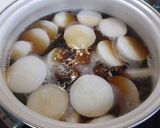 ぶり大根。あらは霜降りではなく、焼く作り方2写真
