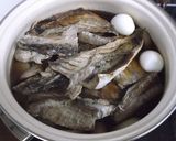 ぶり大根。あらは霜降りではなく、焼く作り方3写真