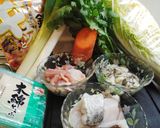 ♡ほっかほか寄せ鍋♡鍋キューブで簡単作り方1写真