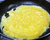 冷凍ピラフdeカフェの様な半熟オムピラフ作り方3写真
