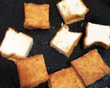 厚揚げで満腹！長芋ふわふわ明太焼き。作り方3写真
