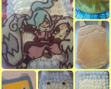 チョコプレート★妖怪ウォッチ★オロチ作り方7写真