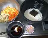 ツナとコーンの炊き込みご飯。つやつや甘め作り方1写真