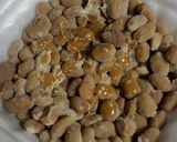 冷凍炒飯で簡単♪オクラ納豆豆腐かけ炒飯作り方7写真