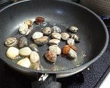 簡単にアサリのペペロンチーノ作り方2写真