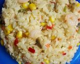 冷凍ピラフで♪オクラ納豆豆腐のせピラフ作り方15写真