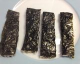 ママ楽々★チョキチョキ海苔巻きおにぎり作り方4写真