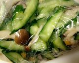 しめじと胡瓜の箸休め柚風味作り方3写真