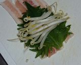 簡単メイン☆豚肉の野菜巻き☆ヘルシー作り方1写真