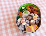 クリスマス キャラ弁♡簡単トナカイ作り方3写真
