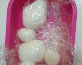 キャラ弁♬アナ雪☆オラフ☆作り方1写真