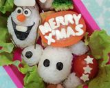 キャラ弁♬アナ雪☆オラフ☆作り方4写真