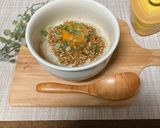 いつもと同じ材料だけど高級な納豆卵ご飯作り方5写真
