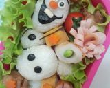 キャラ弁♬アナ雪☆オラフ☆作り方3写真