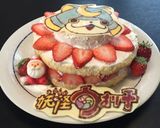 妖怪ウォッチ☆ブシニャン☆ケーキ作り方3写真