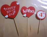 3歳のお誕生日ケーキ♪2歳でも何歳でも♪作り方9写真