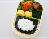 ちょこんと♪ふわふわ羊ちゃん＊キャラ弁作り方1写真