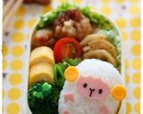ちょこんと♪ふわふわ羊ちゃん＊キャラ弁作り方6写真