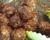 中華風　甘酢あんかけ肉団子作り方8写真