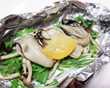 塩ゆずで～ 海のミルク☆牡蠣のホイル焼き作り方10写真