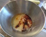 簡単♪卵1個でふわふわ濃厚！山かけ海鮮丼作り方2写真