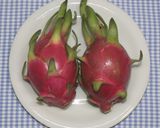 簡単☆食品乾燥機でドライドラゴンフルーツ作り方1写真