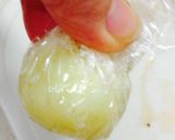クリスマスに。ミニトマトで♪サンタの国作り方2写真