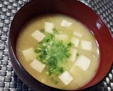 豆腐と長葱の味噌汁作り方6写真