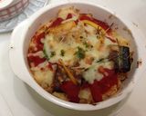 残りご飯とさんま缶トマト缶で簡単ドリア作り方6写真
