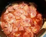 鉄分補給に♬鶏レバーの*甘辛煮*作り方3写真